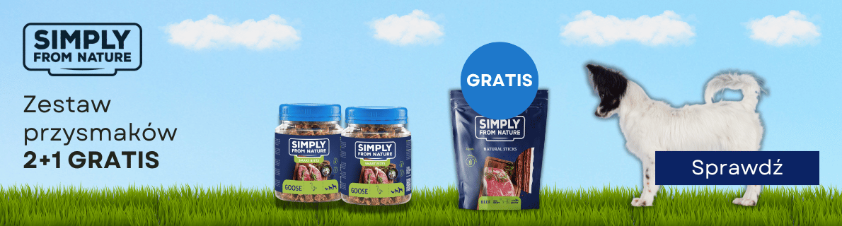 SIMPLY FROM NATURE - kup 2 zestawy Smart Bites i otrzymaj przysmak GRATIS