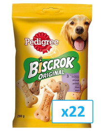 PEDIGREE Multi biscrok -przekąski dla psów 22 x 200 g