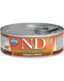 N&D Cat venison&pumpkin 80 gr