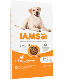 IAMS For Vitality Adult Large Breed Chicken 5 kg - sucha karma dla dorosłych psów ras dużych