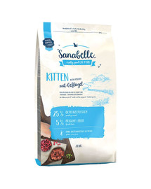 BOSCH Sanabelle kitten - drób - karma sucha dla kociąt 2 kg