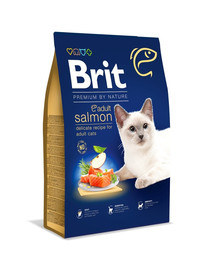 BRIT Cat Premium by Nature Adult salmon karma 1,5 kg
