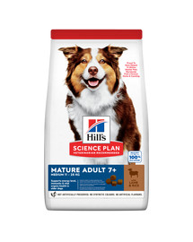 HILL'S Science Plan Canine Mature Adult Lamb&Rice New - sucha karma z jagnięciną i ryżem dla starszych psów 14 kg