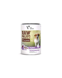 Raw Paleo Kaczka/Duck Puppy Can 400g