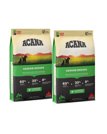 Acana Senior  - sucha karma dla starszych psów 22.8 kg (2 x 11.4 kg)