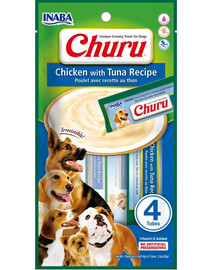 Churu Chicken with tuna 4x14g kurczak z tuńczykiem dla psów