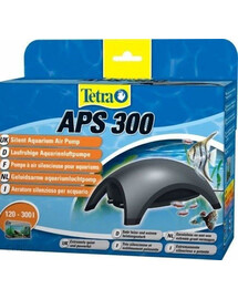 Tetra APS Aquarium Air Pumps APS 300 - pompa do napowietrzania akwariów o pojemności 120 - 300l czarna