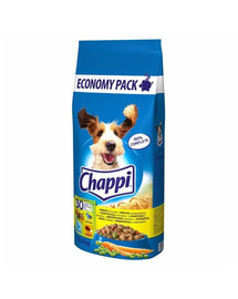 CHAPPI 13,5 kg - sucha karma  dla dorosłych psów, z drobiem i warzywami