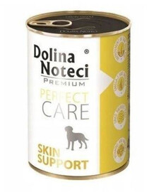 Dolina Noteci Perfect Care skin support 400g - mokra karma dla psów z problemami dermatologicznymi, 400 g