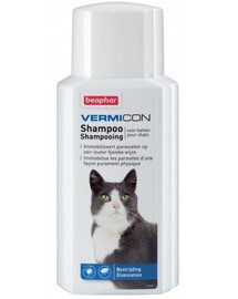 Beaphar Vermicon Shampoo 200 ml - szampon dla kotów 200ml