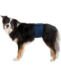 Trixie Pas na podbrzusze dla psa S 29-37 cm ciemnoniebieska