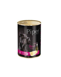 Piper z żołądkami wołowymi 400 g - mokra karma dla psów dorosłych ras dużych i średnich, 400g