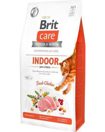 BRIT Care Cat Grain-Free Indoor Anti-Stress 7 kg - sucha karma dla kotów dorosłych, 7 kg