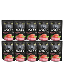 RAFI Cat mokra karma dla kota z łososiem zestaw 10x300 g