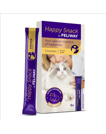 Happy Snack 6x15 g kremowa przekąska dla kotów