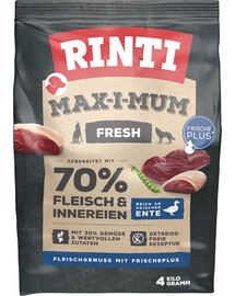 RINTI MAX-I-MUM sucha karma dla psa Duck z kaczką 4 kg