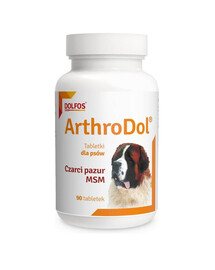 DOLFOS ArthroDol 90 tab. z MSM preparat na stawy dla psa przeciwbólowy