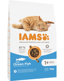 IAMS ProActive Health Adult with Fish & Chicken 10 kg - sucha akrma dla kotów z rybami