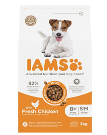 IAMS ProActive Health Mature & Senior All breeds Chicken 3 kg- sucha karma dla psów małych i średnich powyżej 7 roku życia