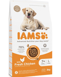 IAMS For Vitality Senior Large Breed Chicken 3 kg -sucha karma dla psów ras dużych