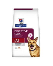 HILL'S Prescription Diet Canine i/d, 4 kg - karma dla psów z chorobami układu pokarmowego + 1 puszka Hill's GRATIS