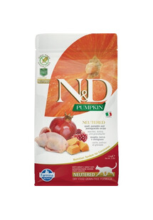 Cat Pumpkin Neutered Quail & Pomegranate 300 g