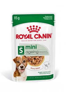 ROYAL CANIN Mini ageing 8+ 12x85 g karma mokra w sosie dla psów dojrzałych po 8 roku życia, ras małych