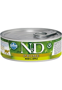 Cat prime boar & apple 80 g