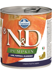 N&D Pumpkin Puppy lamb & blueberry 285 g