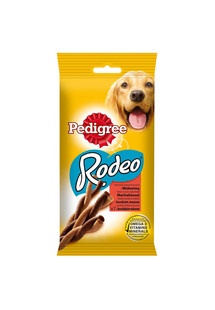 PEDIGREE Rodeo przysmak dla psów z wołowiną  12 x 122 g