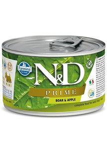 N&D Prime dog boar & apple mini 140 g