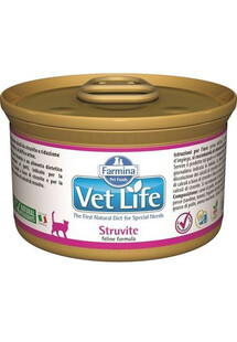 FARMINA VET Life natural diet cat struvite dla kota 85 g