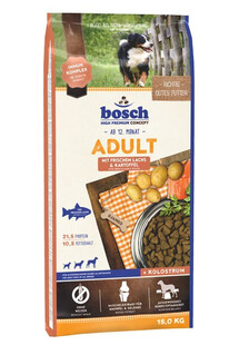 Bosch Adult Łosoś & Ziemniaki  - sucha karma dla psów dorosłych 30 kg (2 x 15 kg)