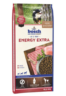 BOSCH Energy Extra - sucha karma dla psów aktywnych 30 kg (2 x 15 kg)