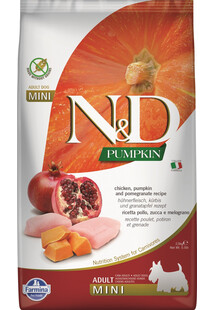 N&D Pumpkin Adult Mini Chicken & pomegranate 2,5 kg