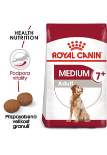 ROYAL CANIN Medium adult 7+ 15 kg granule pro dospělé stárnoucí střední psy