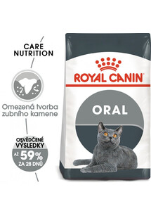 ROYAL CANIN Oral Care 8 kg granule pro kočky snižující tvorbu zubního kamene