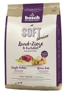 BOSCH Soft Senior Kozina & Ziemniak 12,5 kg + naturalne cygara z jeleniem 7 szt.