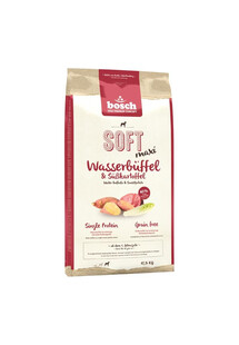 BOSCH Soft Maxi bawół wodny bataty 12,5 kg + naturalne cygara z dzikiem 7 szt.