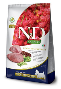 N&D Quinoa Dog Adult Mini Weight Management 2.5 kg