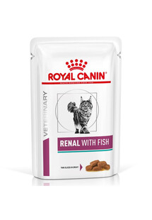 Royal Canin Vet. Diet Renal Tuńczyk 24x85g - mokra karma dla kotów dorosłych z zaburzeniami funkcjonowania nerek 24 x 85 g