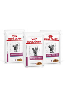 ROYAL CANIN Renal Feline Mix smaków 36 x 85 g