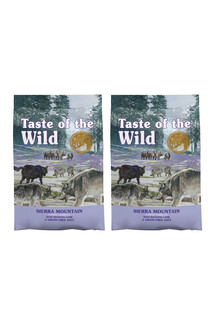 TASTE OF THE WILD Sierra Mountain 24,4 kg (2 x 12,2 kg)