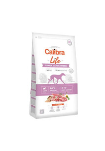 CALIBRA Dog Life Junior Large Breed Lamb 12 kg - Sucha karma dla szczeniąt, 12 kg