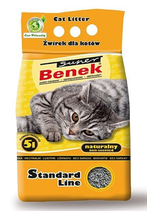 Certech Super Benek Natural 10 l - żwirek dla kotów 5l x 2 (10 kg)