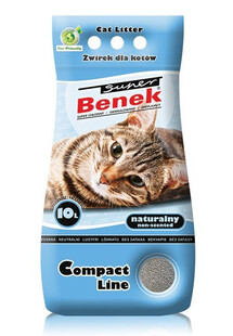 Certech Super Benek Compact Line 2x 10L - drobny żwirek dla kotów (20 l)