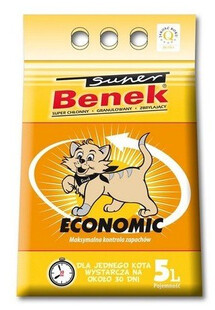 Certech Super Benek Economic 2x5 l (10L) - bentonitowy żwirek dla kotów 10L