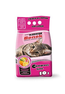 Super Benek Standard Line Cytrusowa Świeżość 2x10 L - żwirek dla kotów o zapachu cytryny (20 l)