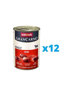 GranCarno zestaw z wołowiną 12 x 400 g