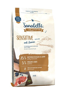 Sanabelle sensitive jagnięcina 2 kg